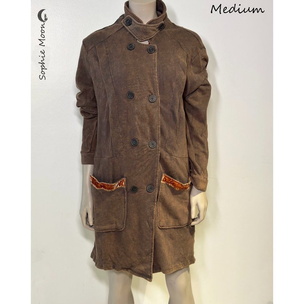 Brown Bohemian Long Coat